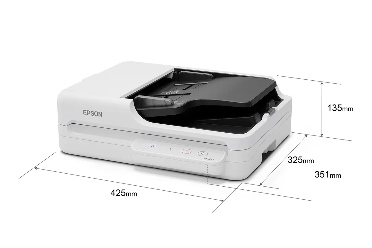 Epson Document Scanner Flatbed DS-1730 A4 with Duplex | ADF view 4